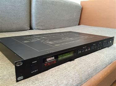 Yamaha TX81Z: 4 operator digital FM synthesizer.