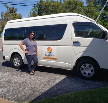 bermuda minibus sunset transport