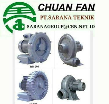 Jual Cuan Fan Ring Blower, jual Crelec Ring Blower, jual Ho Hsing Ring Blower.