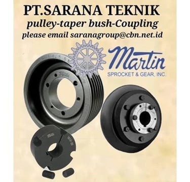 Jual Martin Pulley, jual NBK Pulley, jual Fenner Taperlock