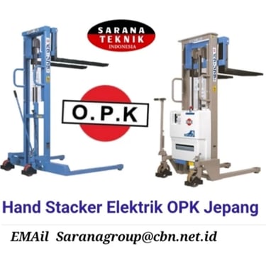 Jual Bishamon Handpallet, jual Bishamon Stacker, jual OPK Handpallet