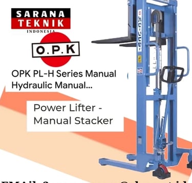 Jual Bishamon Handpallet, jual Bishamon Stacker, jual OPK Handpallet