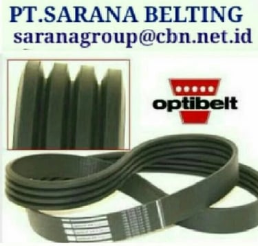 Jual Bando VBelt, Jual Gates VBelt, Jual Optibelt VBelt.