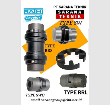 Jual Flender Rubber Coupling, jual KTR Rotex Coupling, jual Flender Neupex Coupling.