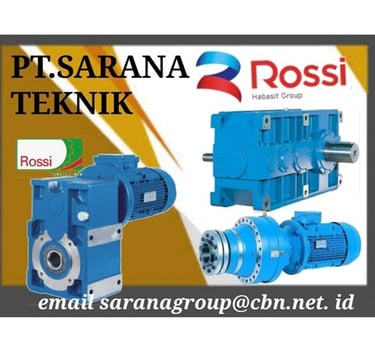 Jual Rossi Gearbox reducer, jual Bonfiglioli Gearbox Reducer, jual SEW Gearbox reducer.