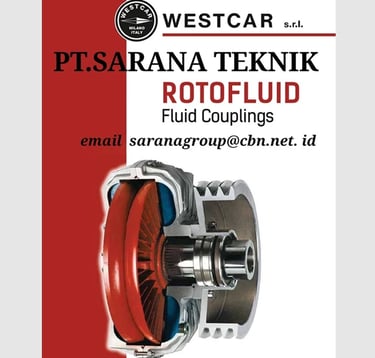 Jual Westcar fluid Coupling, jual Transfluid Fluid Coupling, jual Martin Tire Coupling.