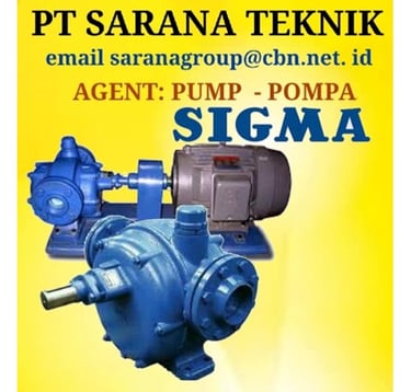 Jual KSB Centrifugal Pump, jual Sigma Gear Pump, jual Grundfos Submersible Pump.