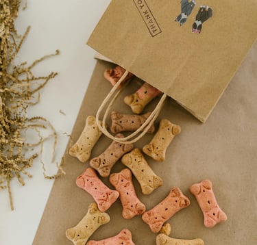 Tous les biscuits et gâteaux pour chiens