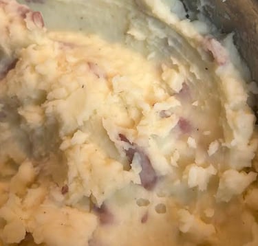 Mashed Red Skin Potatoes