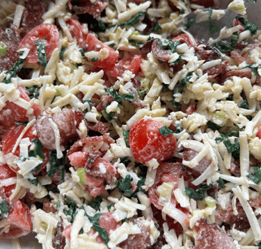 All of the filling mixed for Ring of Goodness.