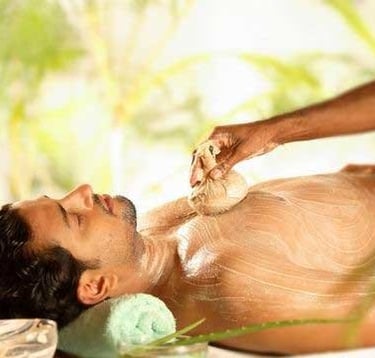 njavarakizhi at HLC Ayurveda nature cure, bengaluru