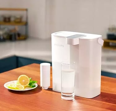 purificador philips en cocina