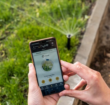 laistymo sistemos montavimas, išmanus laistymo sistemos valdymas telefonu