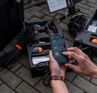 Lauko apšvietimas - profesionalus montavimas