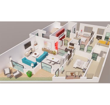 appartements F4 en vente à Dakar , point E