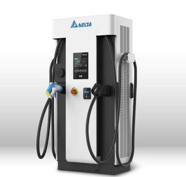 Delta Slim 100 DC EV charger Qatar
