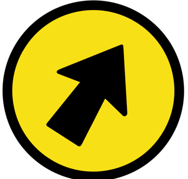 Seta indicando para abrir o site por link externo do El Shaddai Rancho para alugar em Miguelópolis SP