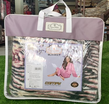 Rgl Textile Corporation-Wholesaler of Signature Comfy Double Bed Blanket