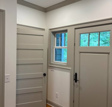 interior painting high luxury home in marion, nc