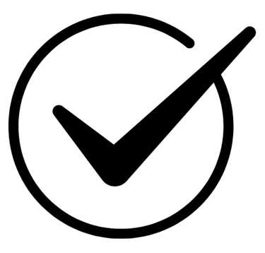 Häkchen Symbol als Bulletpoint – UFT Bau GmbH Tiefbau Berlin