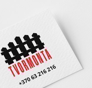 Profesionalus tvorų montavimas