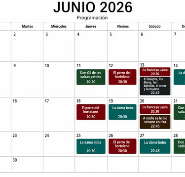 PROGRAMACINO JUNIO CORRAL DE COMEDIAS DE ALMAGRO