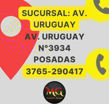 address and telephone number of one of the furniture store's branches uruguay 3924