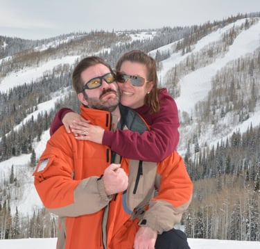 Image of Midnight Modesto and his wife.