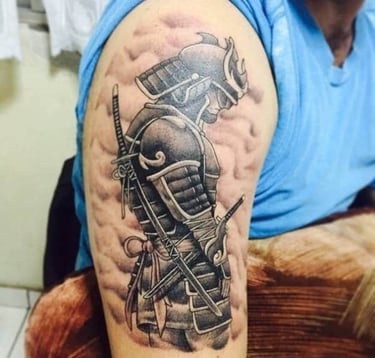 Samurai Tattoos-Tattoo Baba- Best tattoo Studio In Jaipur
