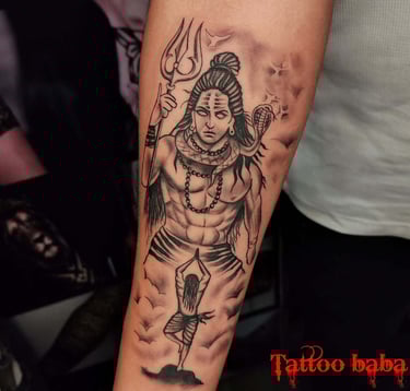 Religious tattoo-tattoo baba-Best Tattoo Studio In Jaipur