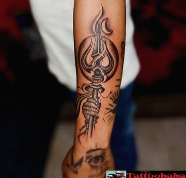 Lord Shiva tattoo-tattoo baba-Best Tattoo Studio In Jaipur