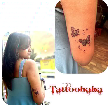 Woman tattoo-tattoo baba-Best Tattoo Studio In Jaipur