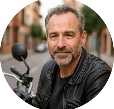 Luis cliente del barrio de La Luna