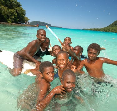 champagne beach tour santo vanuatu