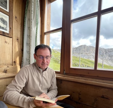 moi en train de lire