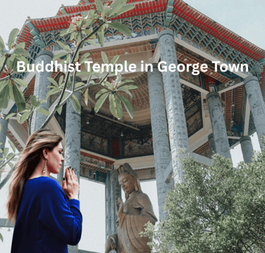 Buddhist Temple in George Town Malaysia