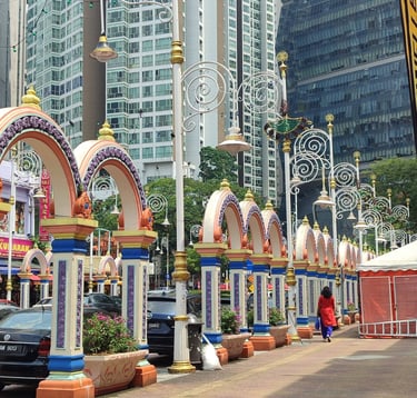 Roads Full of Sights in Kuala Lampur