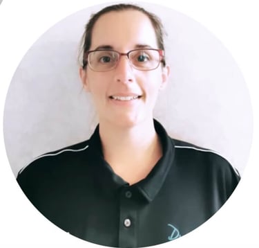 Hereford Dynamix Trampoline Club coach Sam Powell