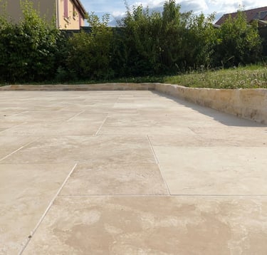 Travaux agrandissement terrasse, maçon terrasse, création terrasse, Lagny-sur-Marne 77