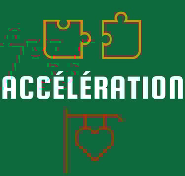 logo solution "Accélération"" the store master puzzle