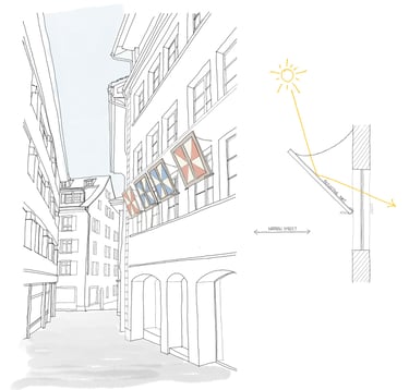 light reflectors in Luzern