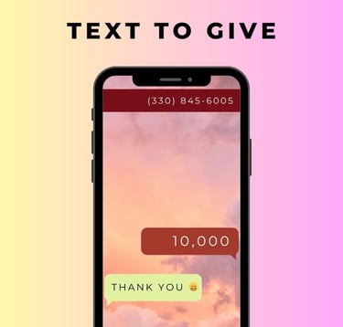 text to give
