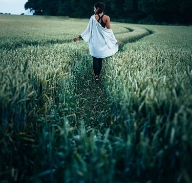 woman walking