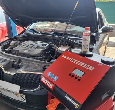 dekarbonizacija cistenje garez vo motor benzin dizel so mashina motul inject tuninggarageup skopje 