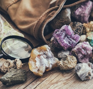 piedras cuarzos y minerales