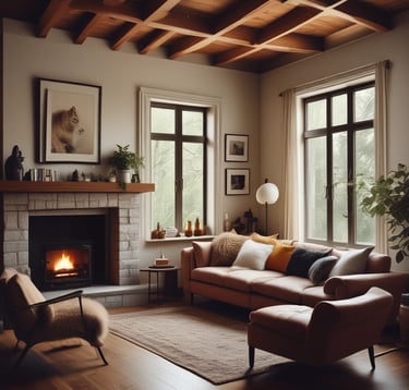 gray concrete wall inside building