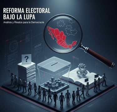 Monitor Legislativo Lupa Reforma: Análisis técnico y seguimiento a la reforma electoral 2026 en México y sus riesgos