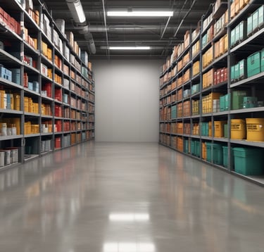 Industrial air emission control devices installed at a manufacturing facility in northern Arizona.