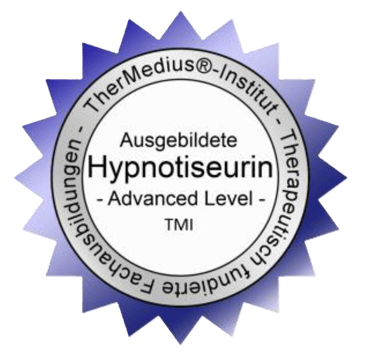 Ausgebildete Hypnotiseurin Zertifikat Thermedius