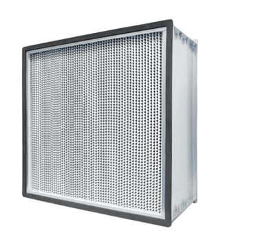 HEPA box filter for cleanroom and pharmaceutical applications
